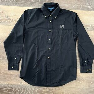 Harvard Square (HSQ) Black Dress Shirt – Men’s M